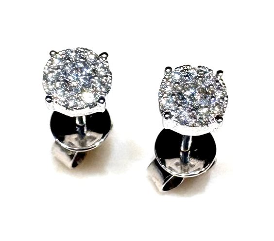 Orecchini Sommer Donna JOVANE in Oro bianco Diamante 0.19 Ct JR2663 O - JR2663 O